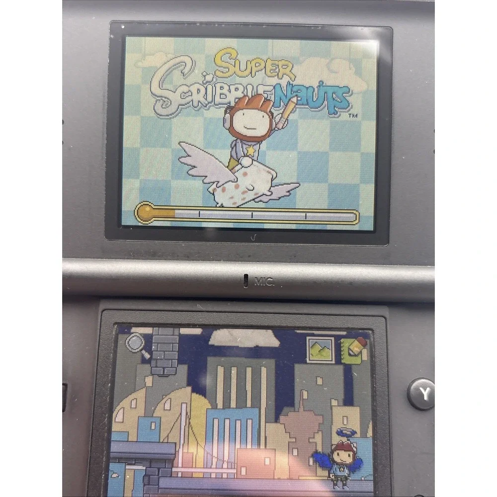 Super Scribblenauts Nintendo DS Lite DSi XL 3DS 2D Game Only Tested